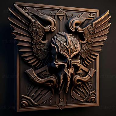 3D модель Онлайн гра Warhammer 40000 Dark Millennium (STL)